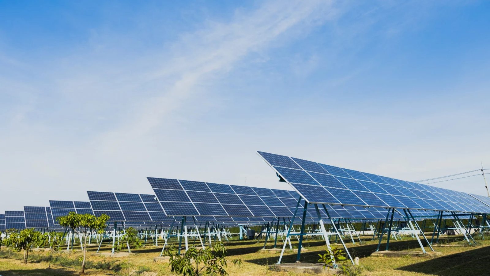 Industrial Solar Power Plant